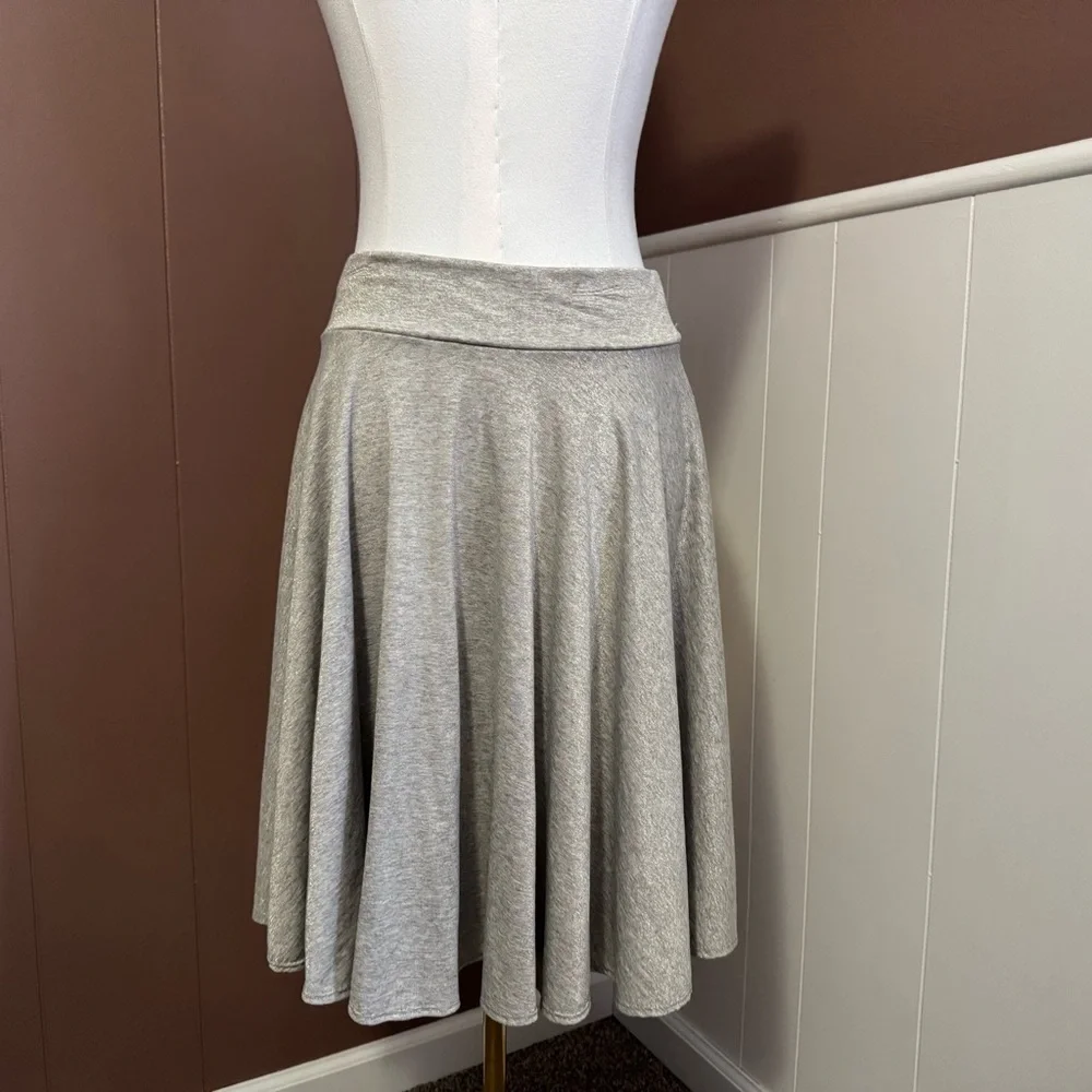 NWT White House Black Market Gold Knee Length A-Line Pleated Skirt